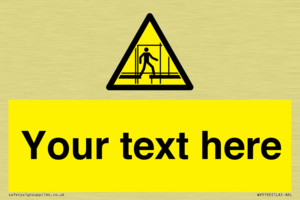 Custom Scaffold Incomplete Sign